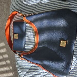 Dooney and Burk Navy Purse and Wallet